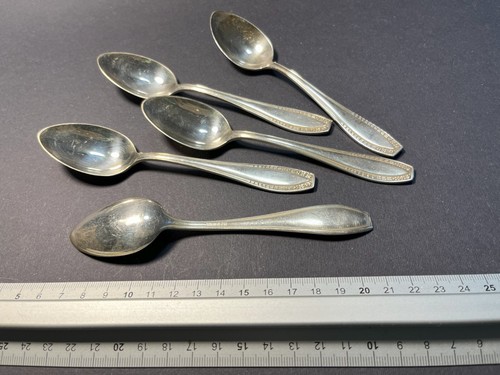 Cucchiaini vintage placcati - 5,
