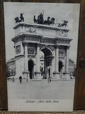 MILAN ARCH OF PEACE POSTCARD