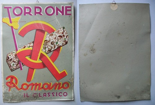 Locandina cartonata torrone - cartonata,