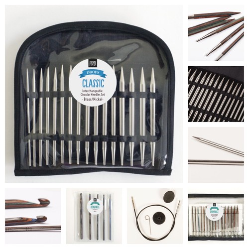 Set ferri maglia circolari - da,