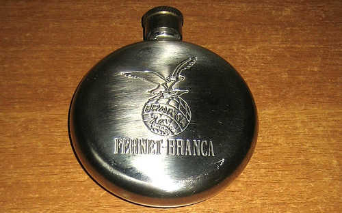 Fiaschetta fernet branca vuota - fernet-branca,