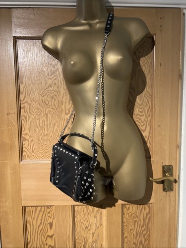 Borsa mano zara nera argento - borsa, a