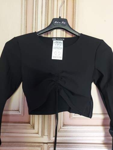 Tech crop top - tech, xs