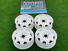 4 CERCHI IN FERRO ORIGINALI FIAT PANDA 4X4 DISCO 13 COLORE BIANCO