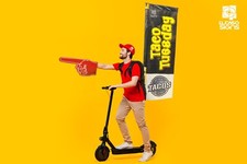 Backpak Banner Bandiera Stampa