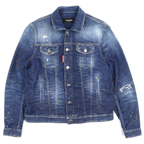 Dsquared2 denim jacket cotton - jacket,