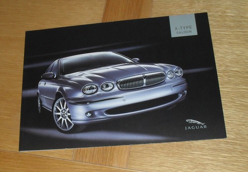 Brochure jaguar type - brochure, x