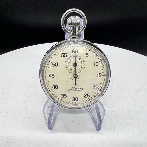 Minerva stop watch inciso sul - stop,