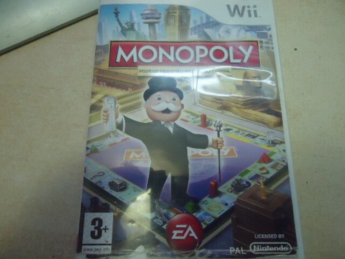 Nintendo wii monopoly completo - nintendo,