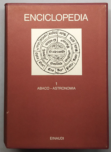 Enciclopedia einaudi volumi - enciclopedia,