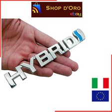 Adesivo 3D Hybrid Ibrido Cromato Metallizzato Car Sticker Decal Auto
