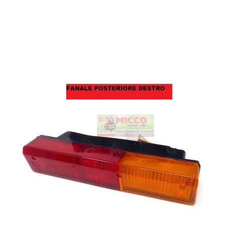Fanale posteriore completo - dx,