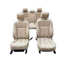 Tappezziera / sedili completa in pelle beige con pannelli Jaguar X351 XJ (2009-2