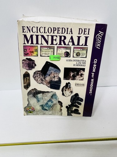 Enciclopedia dei minerali - enciclopedia, cd