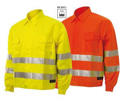 Giubbino arancio alta - giubbino,