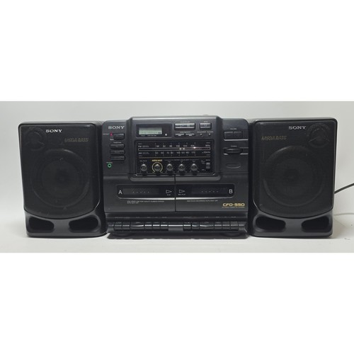 Sony cfd 550 radio - sony, cd