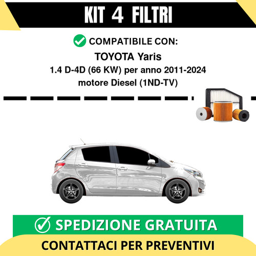 Kit filtri tagliando - 4,