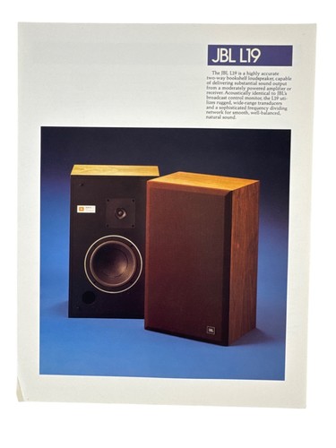 Libreria jbl l19 - jbl, scheda