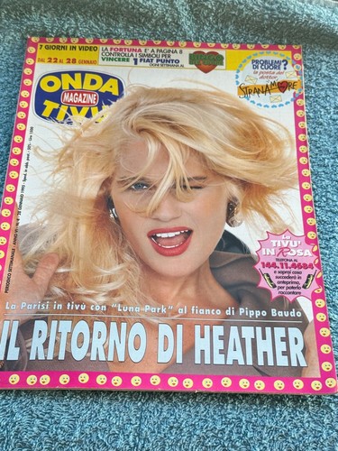 Rivista onda 4 1995 - rivista, tv