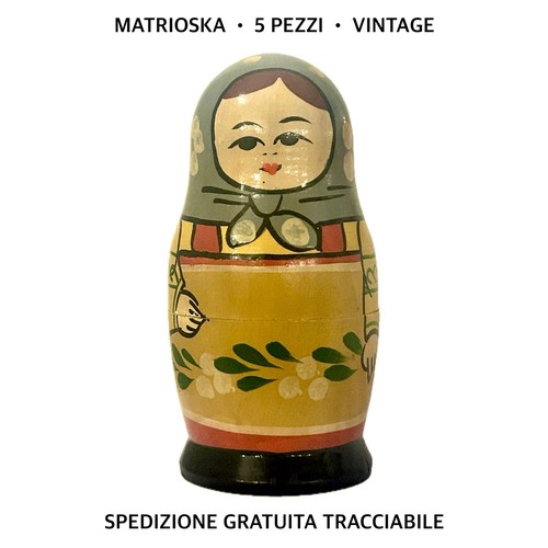 Matrioska classica vintage - matrioska,