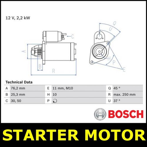 Motorino avviamento adatto per