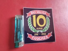 ADESIVO STICKERS ULTRAS COSENZA BAD WOLVES
