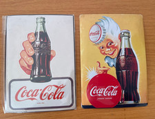 COCA COLA  2 TARGHE  CM 20,5 X
