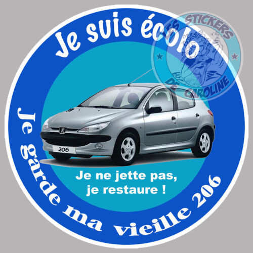 Sticker suis ecolo garde - suis,