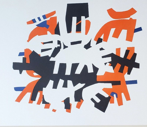 Giuseppe capogrossi litografia - giuseppe,