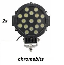 2X 12V 24V LED Work Spotlight