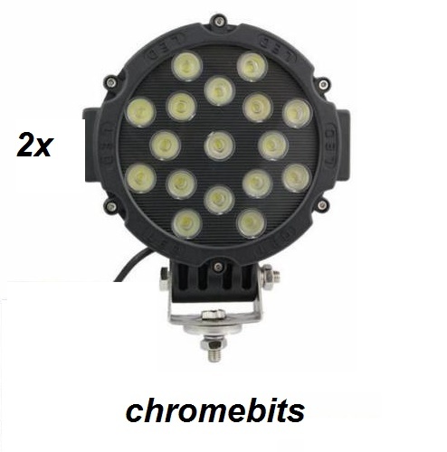 12v 24v faretto led - 2x,