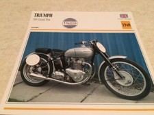 Carte moto Triumph 500 grand