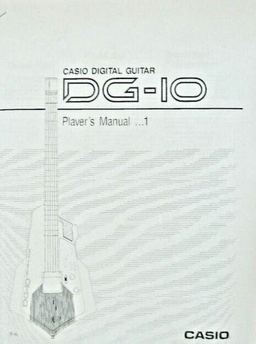 Casio sintetizzatore - casio, dg-10