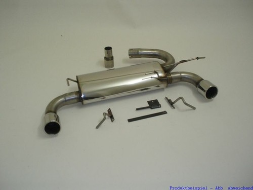 Scarico sportivo duplex fms - duplex,