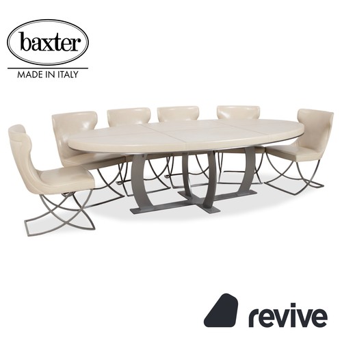 Baxter gilbert set sedie - 8, in