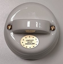 GAMBARELLI INTERRUTTORE ROTATIVO 10A PORCELLANA 1P 00100