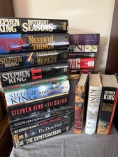 Stephen King Hard cover Books some 1st Editions
