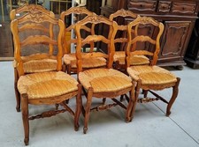 6 sedie provenzali in ciliegio