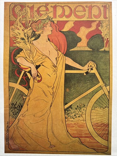 Poster bicicletta clément - poster,