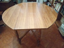 Tavolo pieghevole in legno vintage