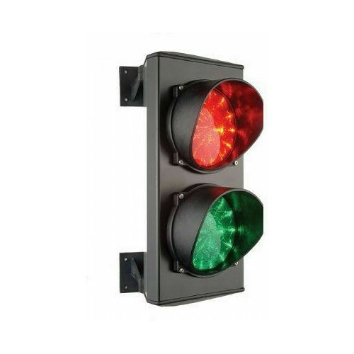 Semaforo rosso verde doppia - verde,