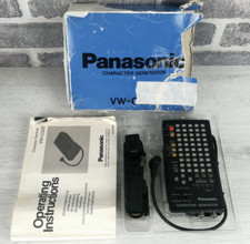 PANASONIC CHARACTER GERENATOR VW-CG 2E - TITOLATRICE - FUNZIONANTE