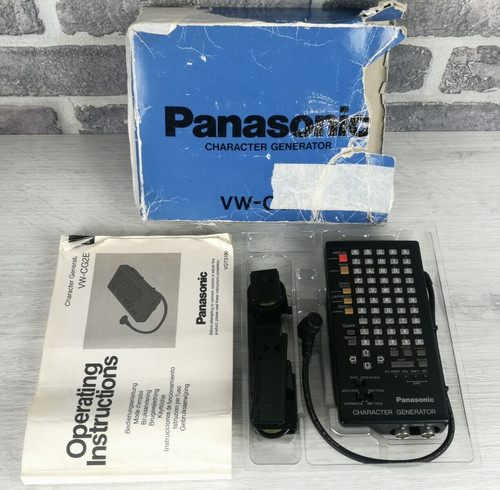 Panasonic character gerenator - character,