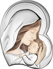 QUADRO SACRO CAPOLETTO SACRA FAMIGLIA ATELIER ARGENTO  Cm.17x21 M 1047