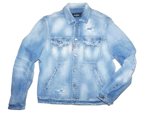 Giacca jeans dsquared2 boxy - jeans,