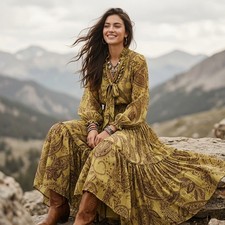 ZARA 🤍 ABITO MAXI ABITO