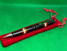 Penna a sfera rz in legno di ulivo alta qualità fatta a mano da collezione