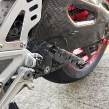 Black R-FIGHT Front Foot Pegs