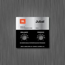 JBL L65 JUBAL VINYL STICKER