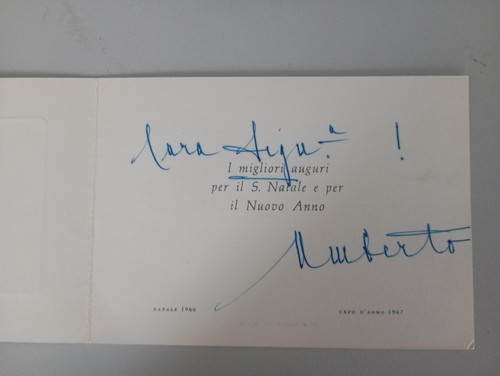 Umberto savoia autografo - savoia,